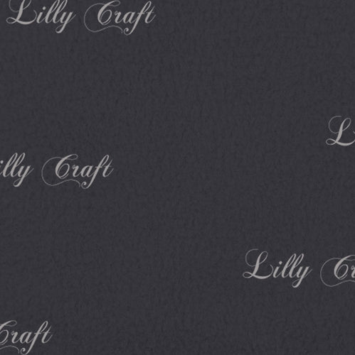 Lilly Craft Solid Color Charcoal Gray Fleece Anti-Pill FABRIC 58-60