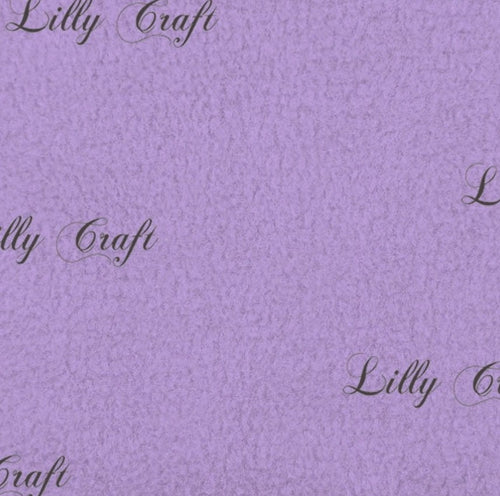 Lilly Craft Solid Color Lavender Fleece Anti-Pill FABRIC 58-60