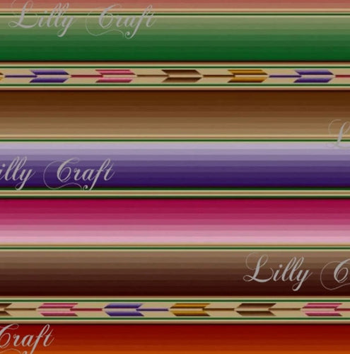 Lilly Craft Woven Arrow Tribal Print Fleece Anti-Pill FABRIC 58-60