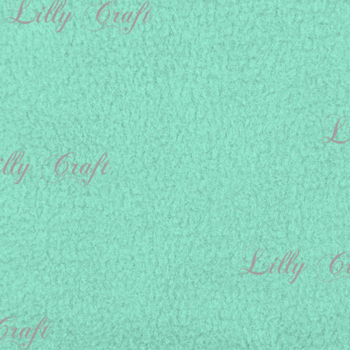 Lilly Craft Solid Color Mint Fleece Anti-Pill FABRIC 58-60