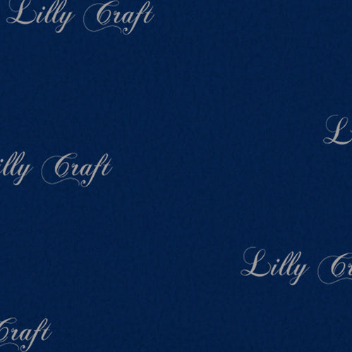 Lilly Craft Solid Color Navy Fleece Anti-Pill FABRIC 58-60
