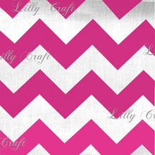 Chevron 1" Pattern Cotton Fabric 60 Inch Wide Fabric By the Yard (Variety of Colors)