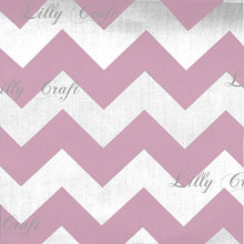 Chevron 1" Pattern Cotton Fabric 60 Inch Wide Fabric By the Yard (Variety of Colors)