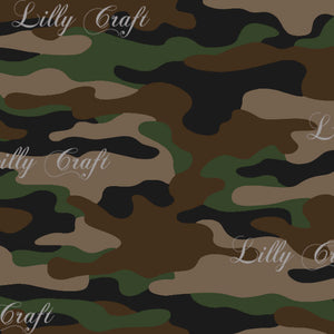 Camouflage Poly Cotton, 58"/60" Inches Wide – Sold By The Yard