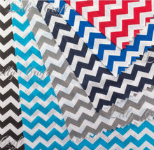 Chevron 1/2" Pattern Cotton Fabric 60 Inch Wide Fabric By the Yard (Variety of Colors)